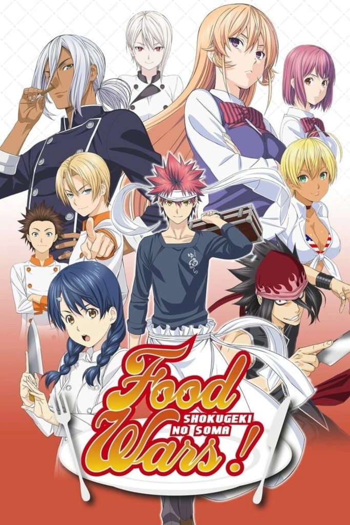 Food Wars!: Shokugeki no Soma Season 1 Hindi Dubbed (ORG) + Multi Audio Anime Series {S1E11-12 Added}